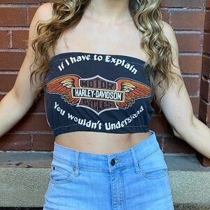 🔥HARLEY DAVIDSON TUBE TOP🔥